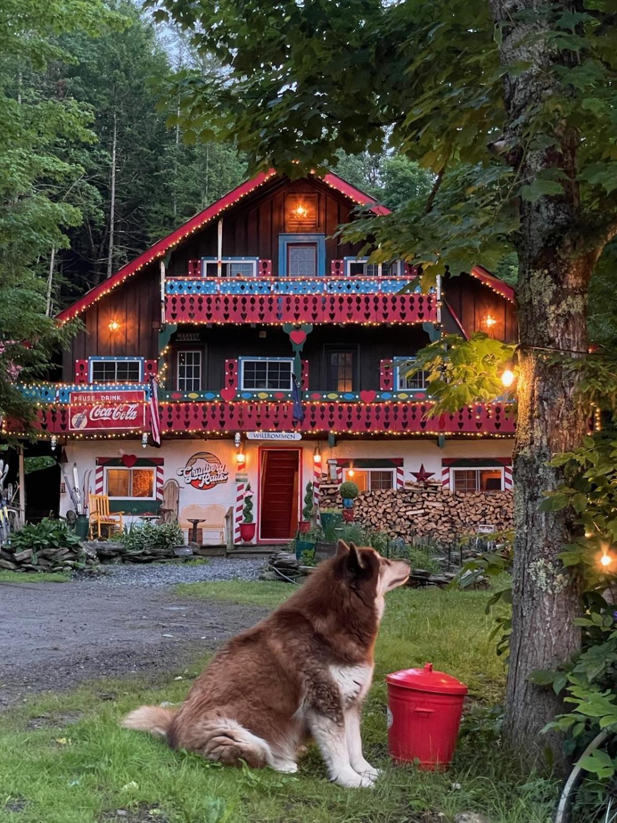 Grunberg Haus Inn & Cabins Waterbury Exteriör bild