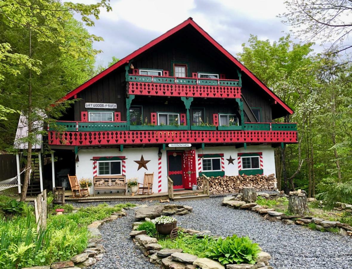 Grunberg Haus Inn & Cabins Waterbury Exteriör bild